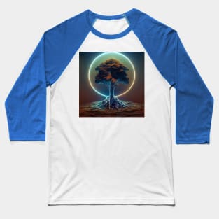 Yggdrasil World Tree of Life Baseball T-Shirt